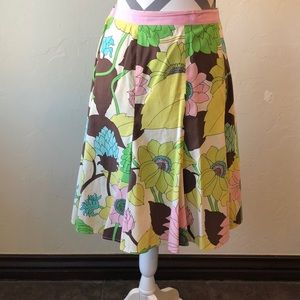 Harold’s floral print skirt